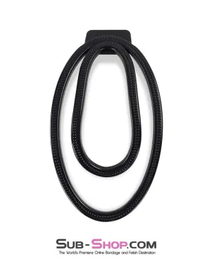 0245DL  Black Fufu Clip Feminiizing Chastity Device – Large