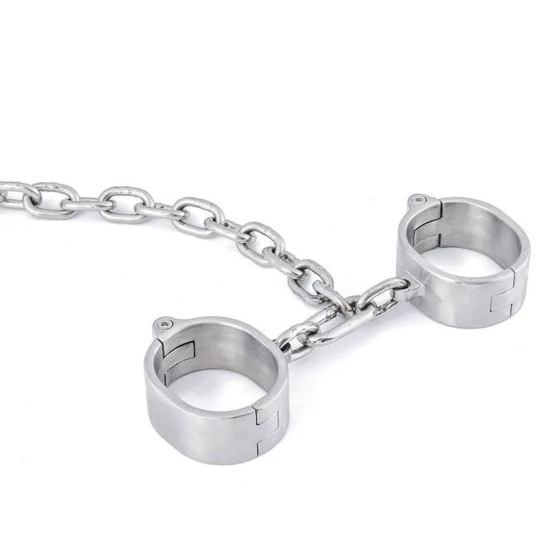 0264M  Master's Choice Locking Stainless Steel Collar & Wrist Restraints