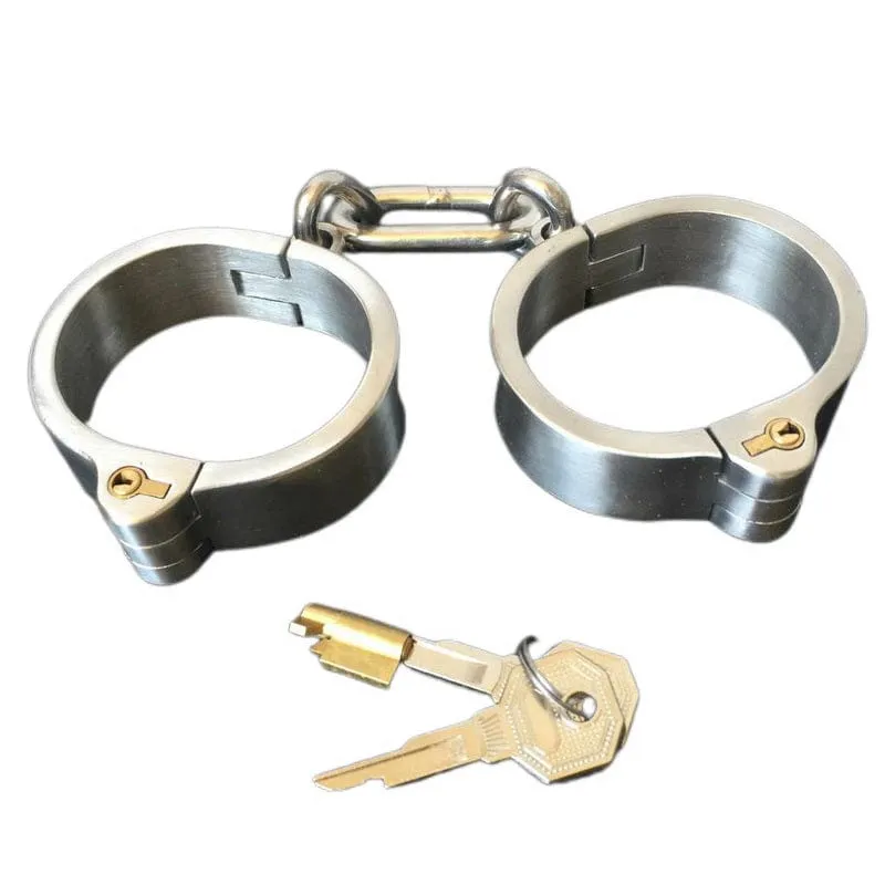 0267M  Steel Collar To Wrist Serving Set With Tubular Key Locks