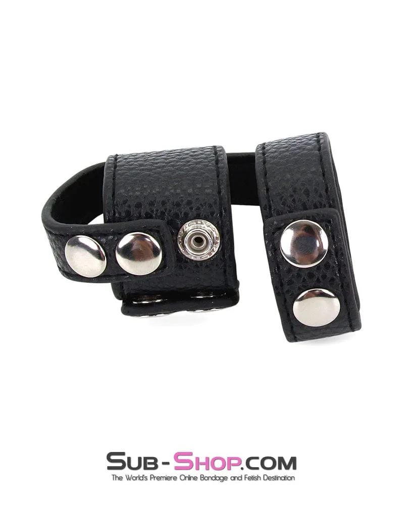 0342M-SIS      Sissy Boi's 1.5 Ball Stretcher and Cock Straps