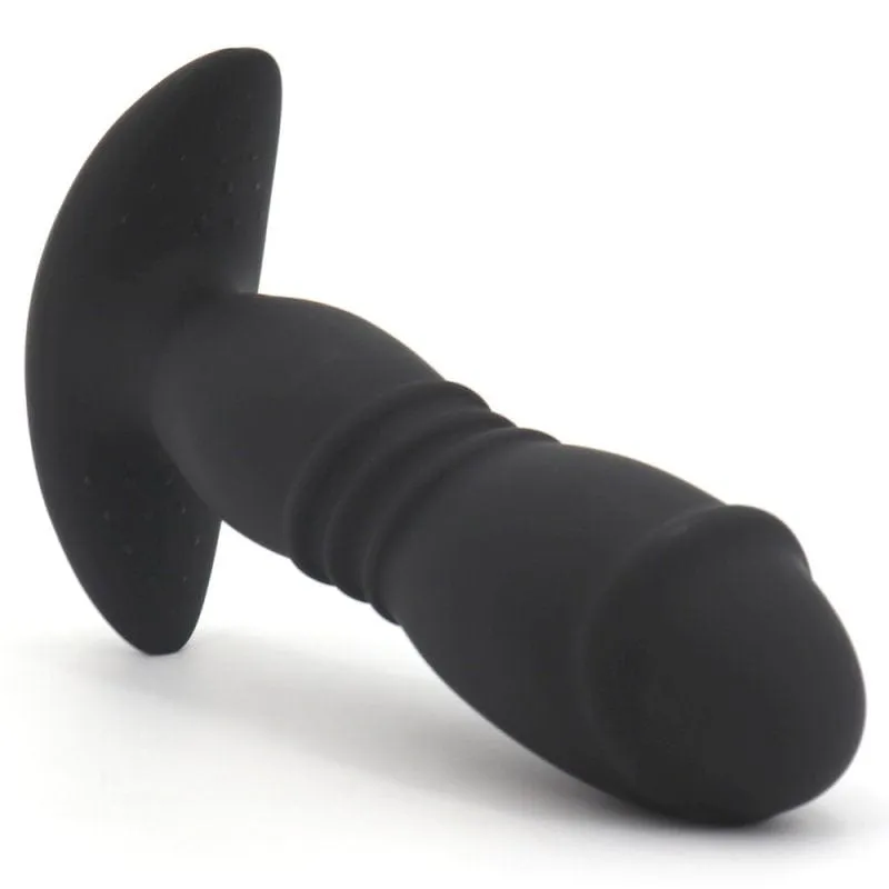 0343M  3 Thrusting   7 Vibration Functions Anal Dildo with App Remote Control