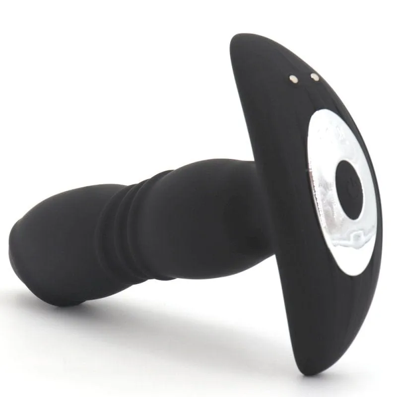 0343M  3 Thrusting   7 Vibration Functions Anal Dildo with App Remote Control
