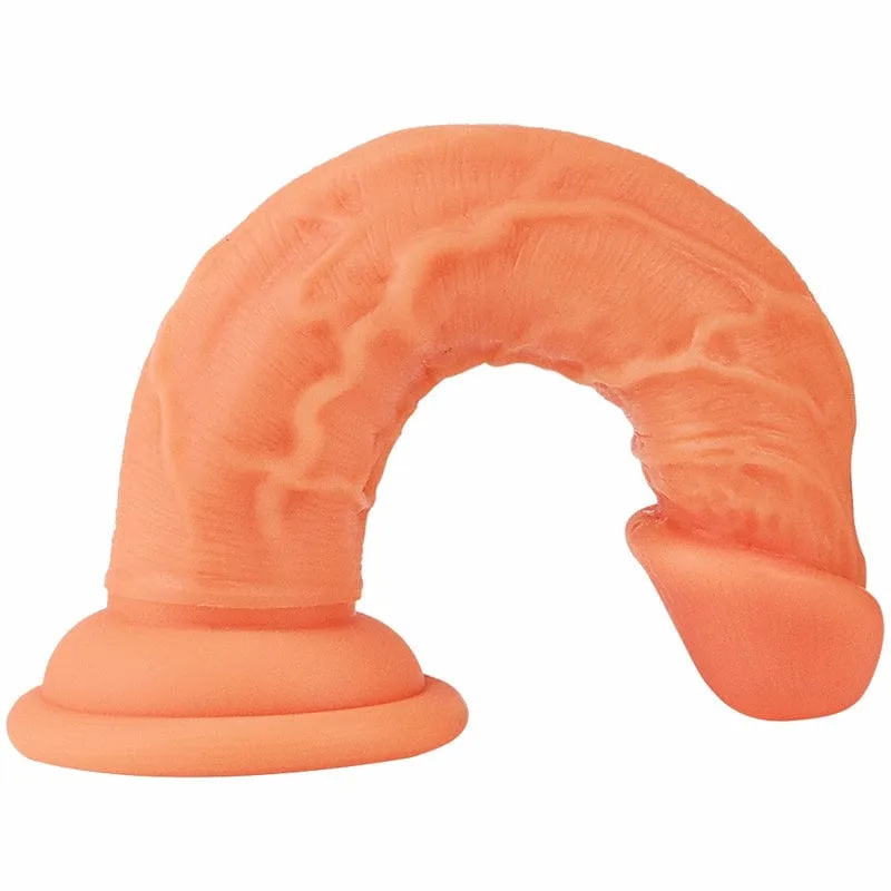 0457M  G-Spot Lifelike 6.3 Silicone Suction Cup Dildo
