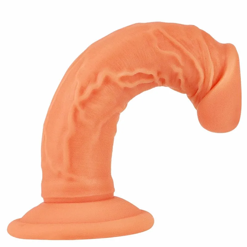 0472M  Lifelike 6.3 Silicone Dildo