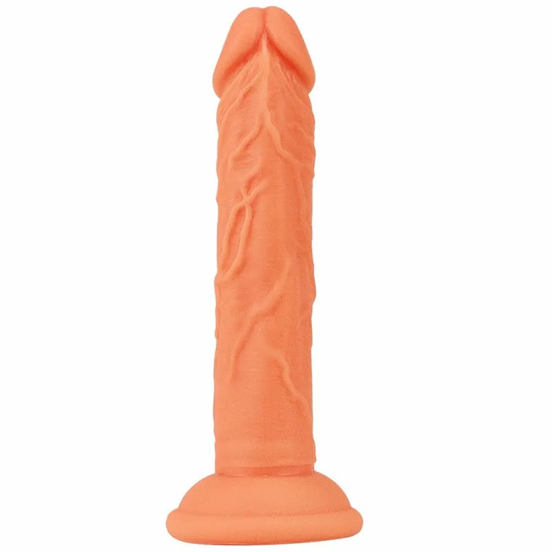 0472M  Lifelike 6.3 Silicone Dildo