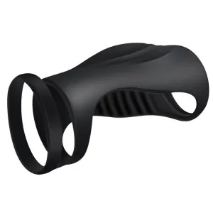 0544M  Dual Ring Silicone Cock Enhancement Sleeve