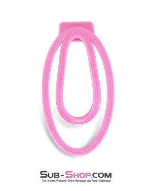 0655DL  Pink Fufu Clip Feminiizing Chastity Device - Small