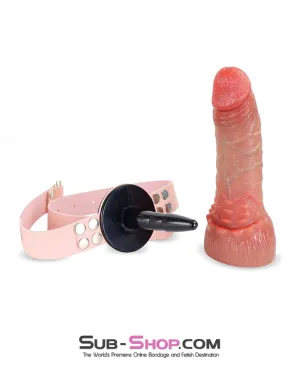 1885DL  Wearable Dildo and Pink Strap for Strap On Play