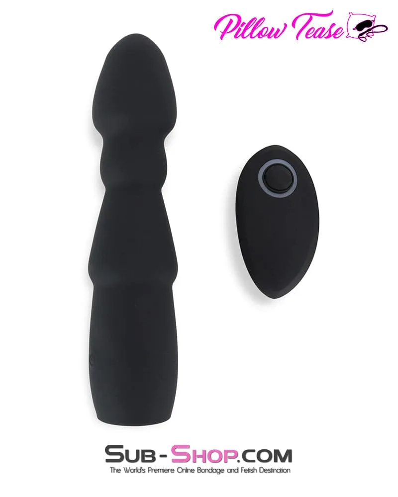 3505M      Remote Control Rechargeable Vibrating Silicone Dildo with Suction Cup
