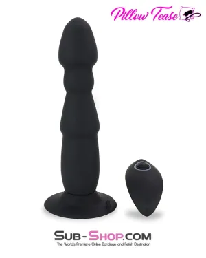 3505M      Remote Control Rechargeable Vibrating Silicone Dildo with Suction Cup