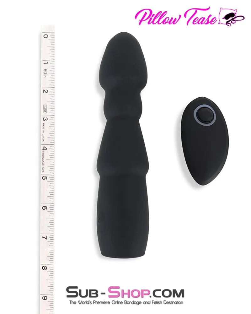 3505M      Remote Control Rechargeable Vibrating Silicone Dildo with Suction Cup