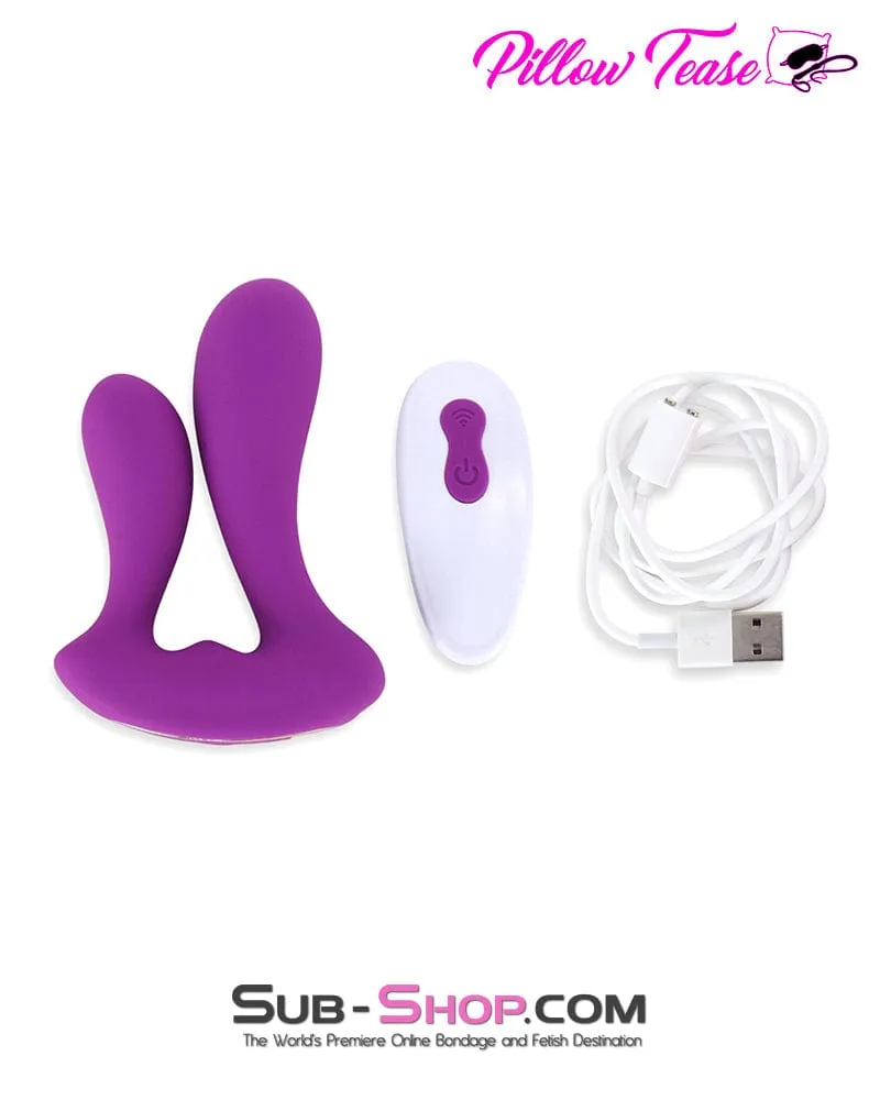 3769M      Waterproof Wireless Remote Control 9 Function Double Vibrator