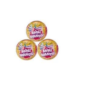 5 Surprise Mini Brands Collectible Toy (3 Pack)