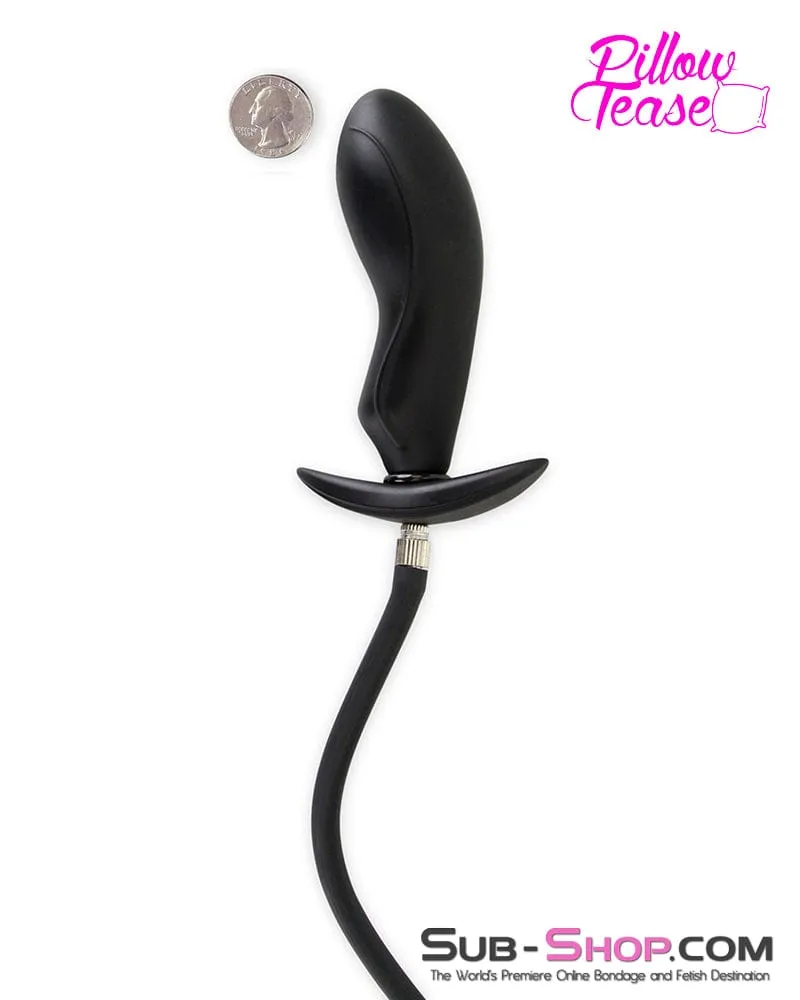 7390M      Inflatable Silicone Butt Plug