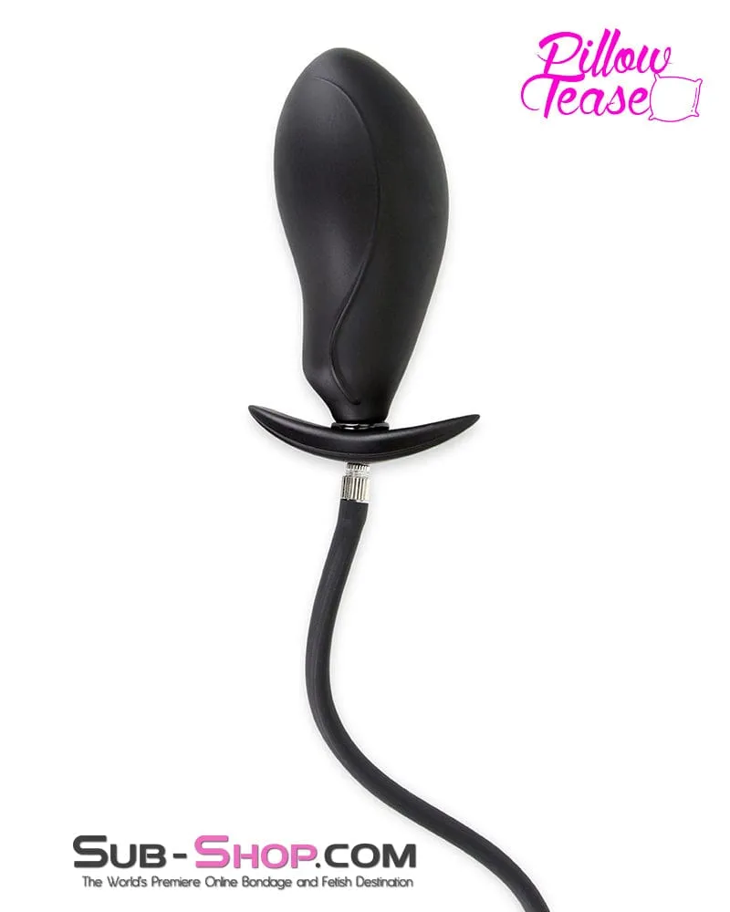 7390M      Inflatable Silicone Butt Plug