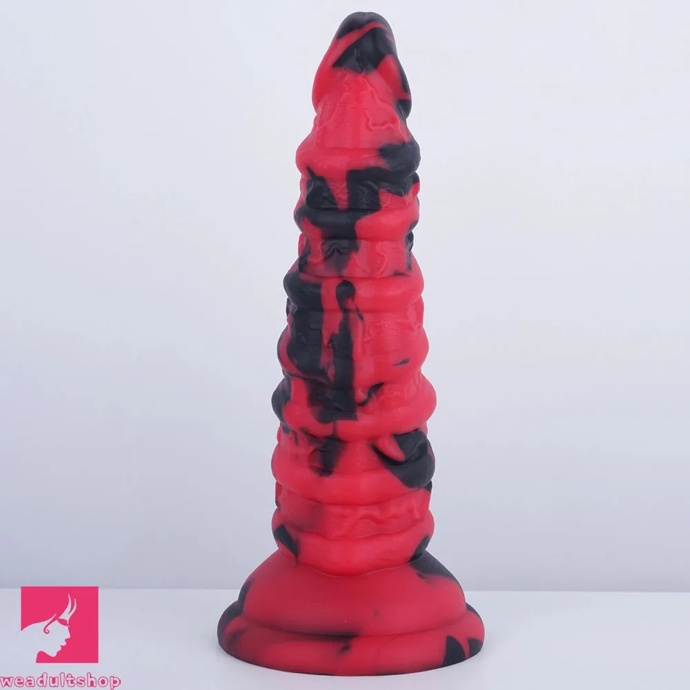 7.68in Fantasy Silicone Monster Soft Dildo For Women Lesbian Penis Sucker