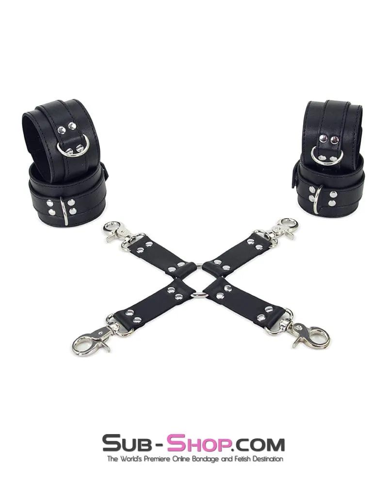 9092M      Hogtie and Bondage Sex Position 5 Pc. Restraint System