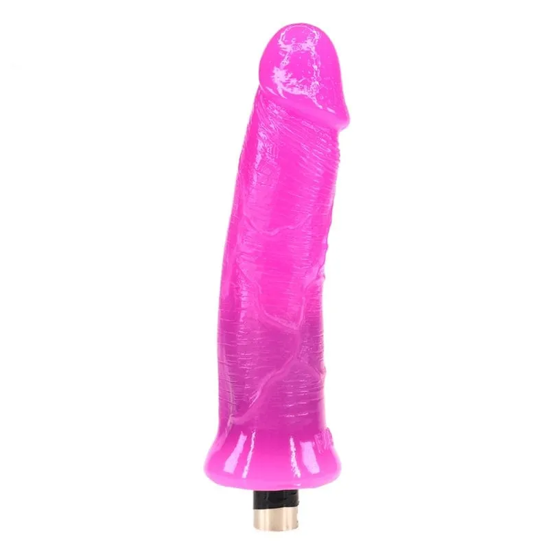 9944M-SIS      Sissy's 6.8 Purple Realistic Dildo Attachment for Sex Machine