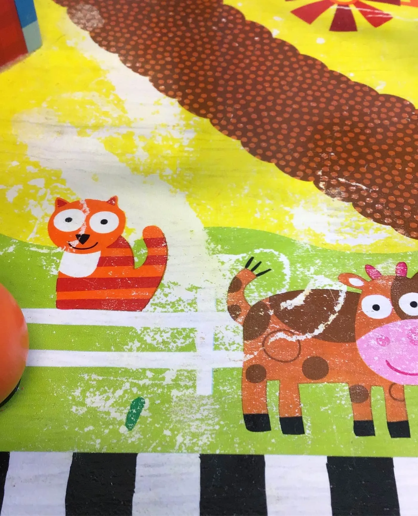 ALEX Jr. My Busy Farm Wooden Activity Cube
