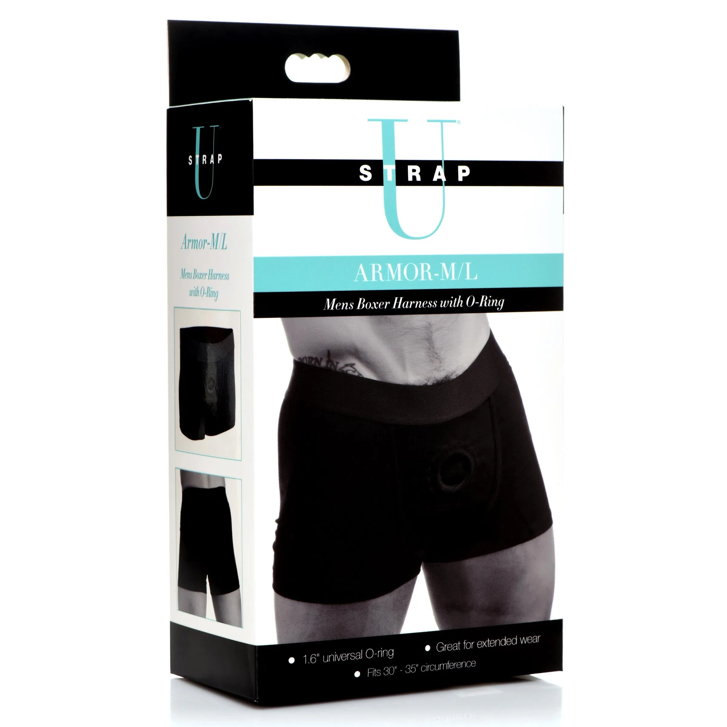 Armor Mens Boxer Harness With O-ring -