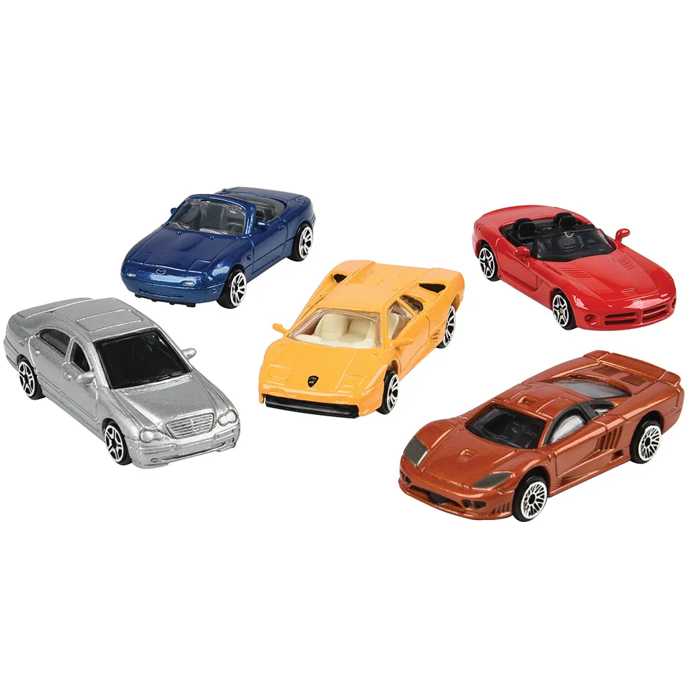 Authentically Designed Die-Cast Cars | 20 Piece Super Wheels