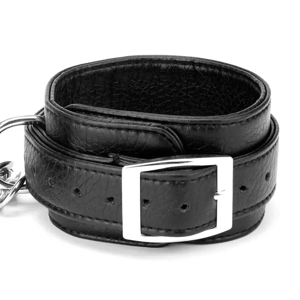 BDSM Hog-Tie Spreader Bar with Detachable Wrist and Ankle Bondage Cuffs
