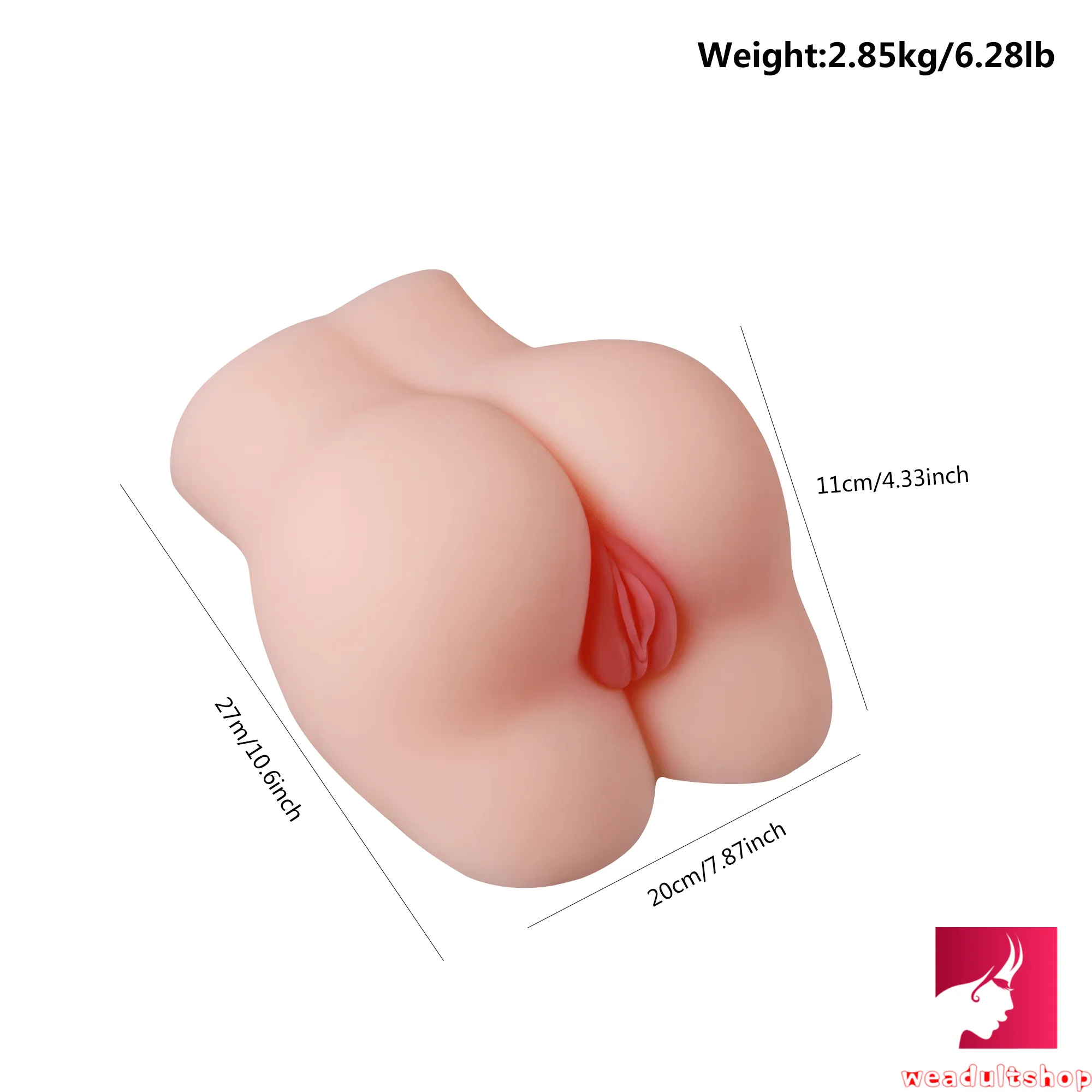 Big Butt Toy Life Size Female Doll Pussy Sex Torso