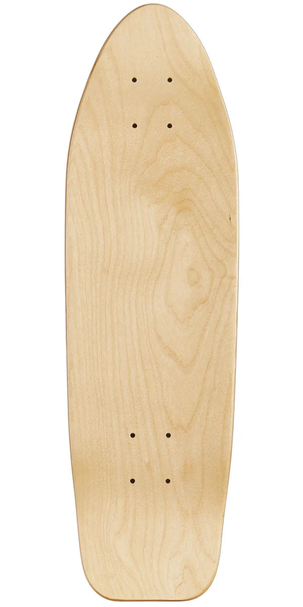 Blank Maple Cruiser Skateboard Complete - 8.00"