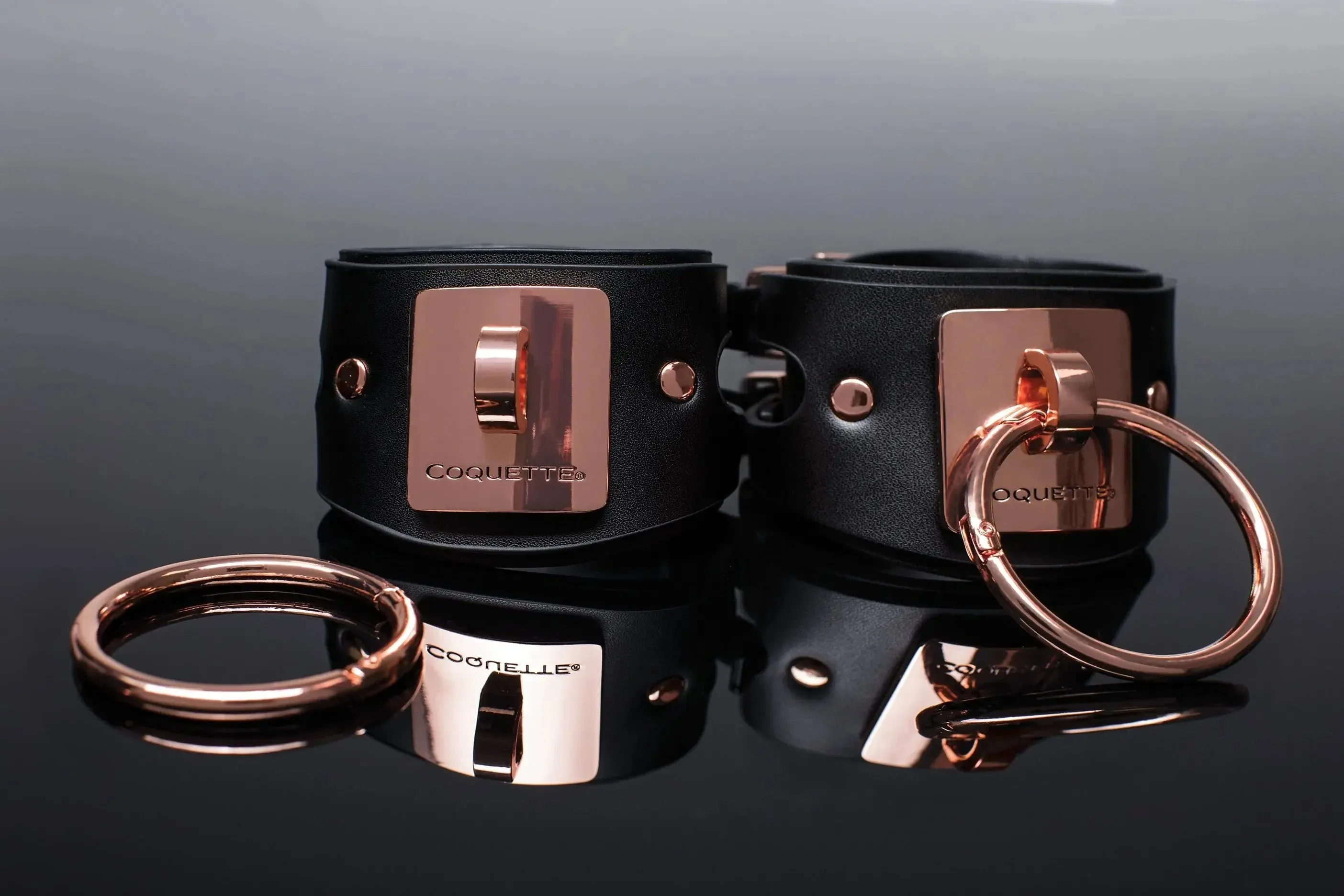 Bondage Cuffs BDSM Wrist Restraints Coquette Pleasure Collection Cuffs