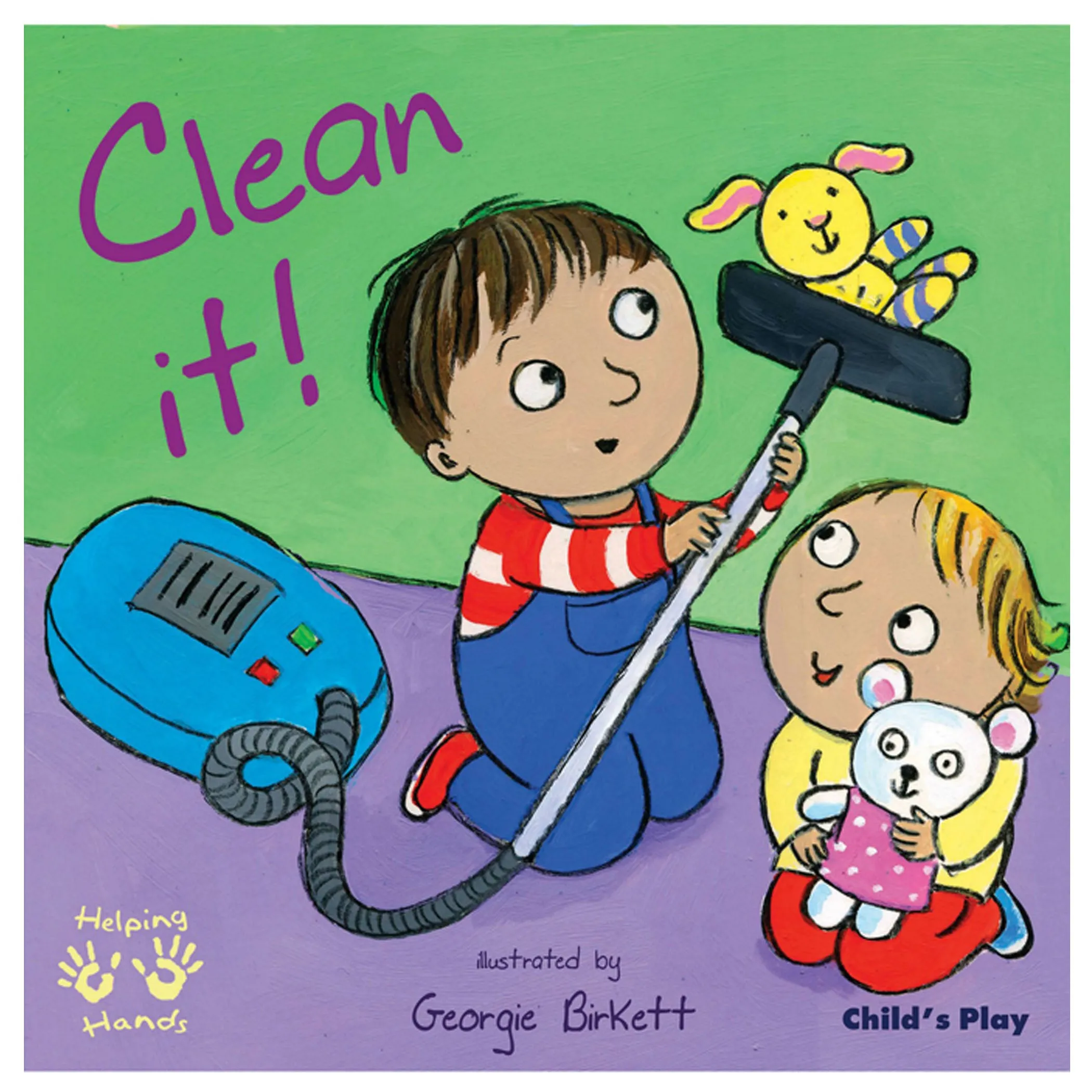 Child's Play Helping Hands Board Books, Set of 6 - Life Skills Series