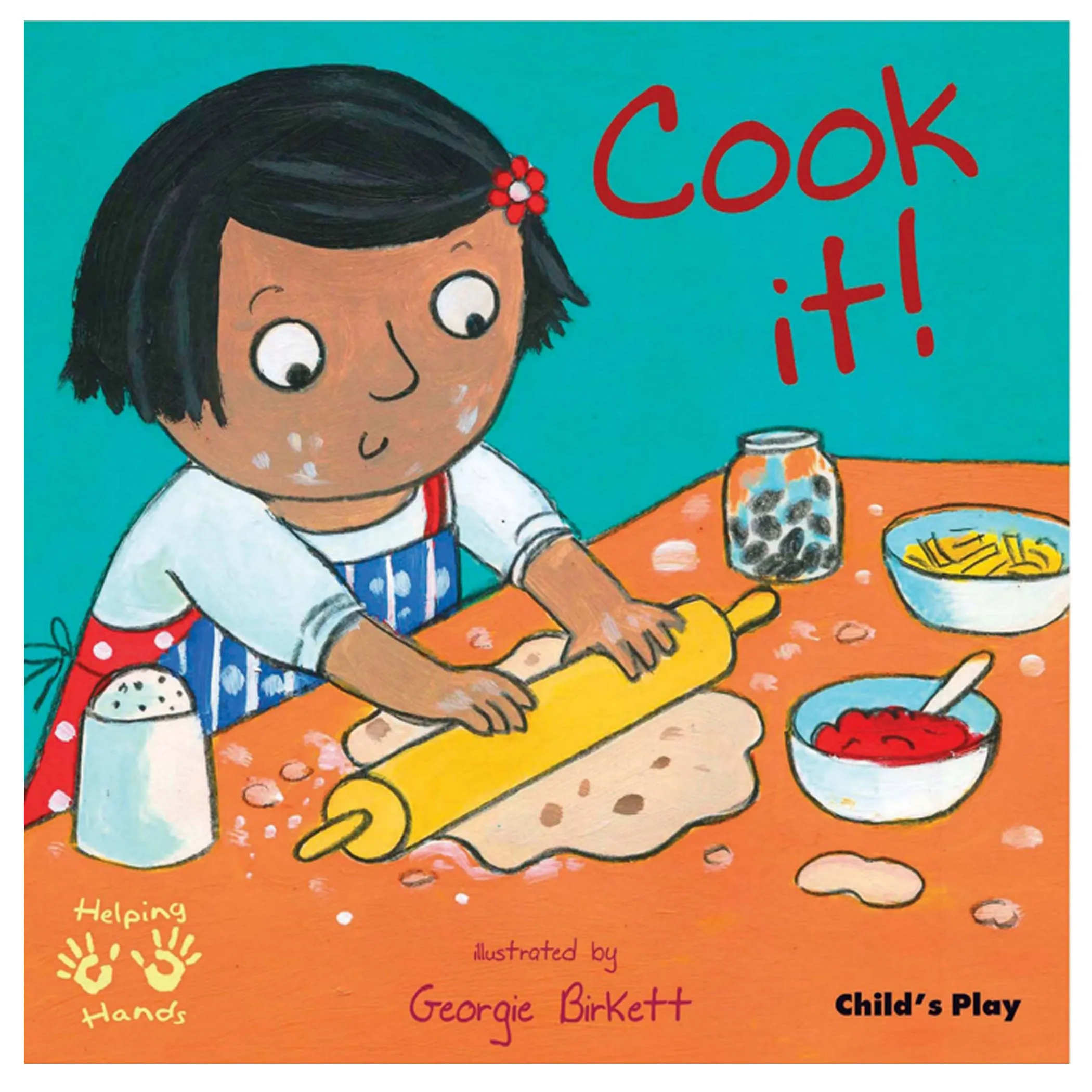 Child's Play Helping Hands Board Books, Set of 6 - Life Skills Series