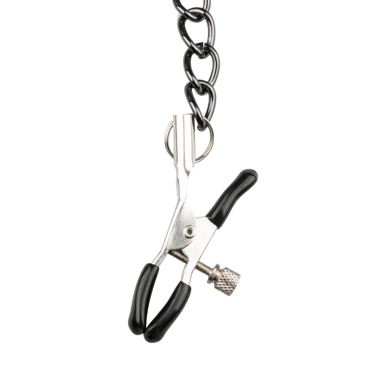 Collar With Nipple Chains Bondage Fetish BDSM