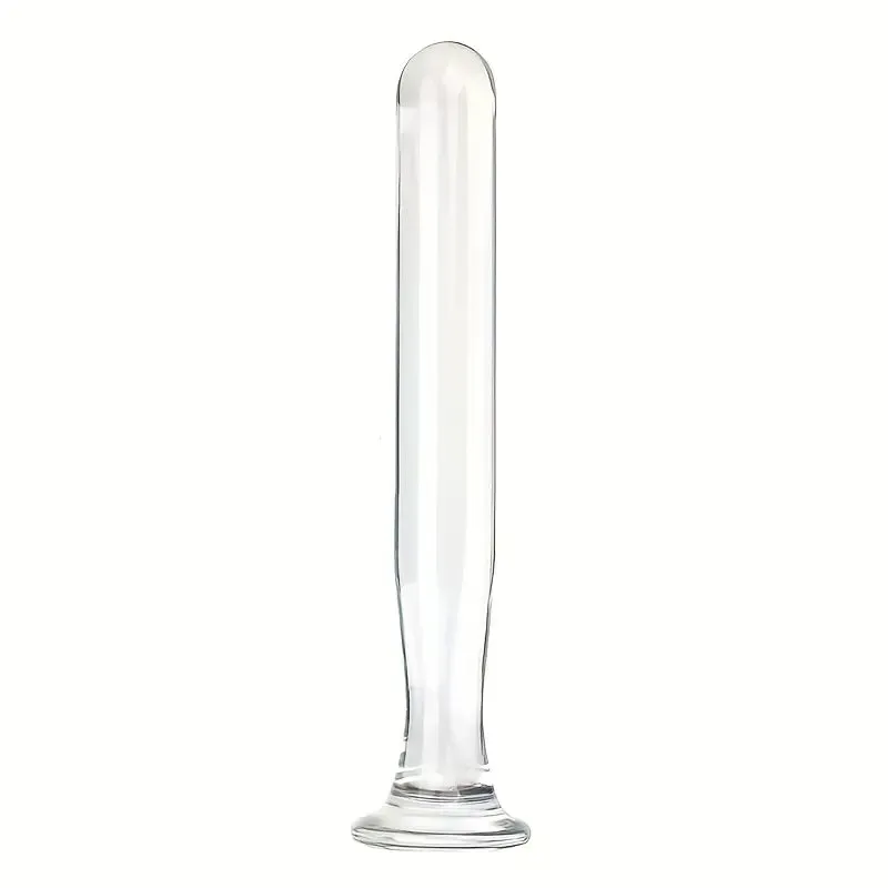 Crystal Glass Dildo Anal Sex Butt Plug Female Personal Massager