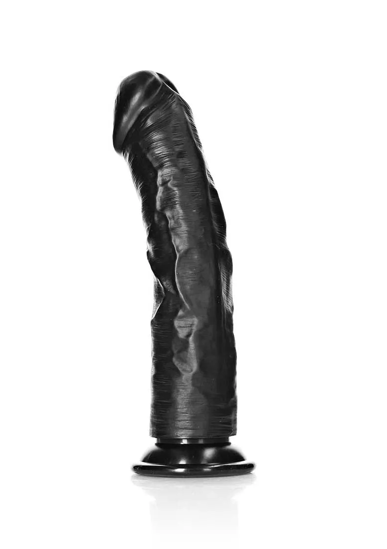 Curved Realistic Dildo With Suction Cup - 10''/ 25.5 Cm