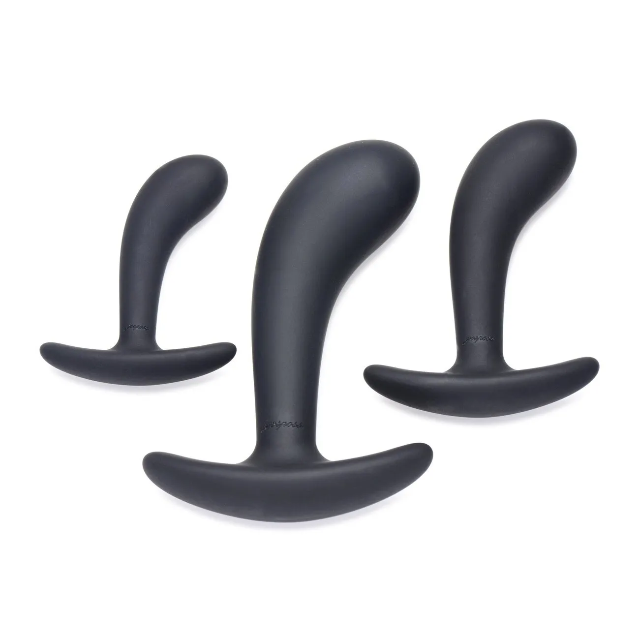 Dark Delights 3 Piece Curved Anal Trainer Set