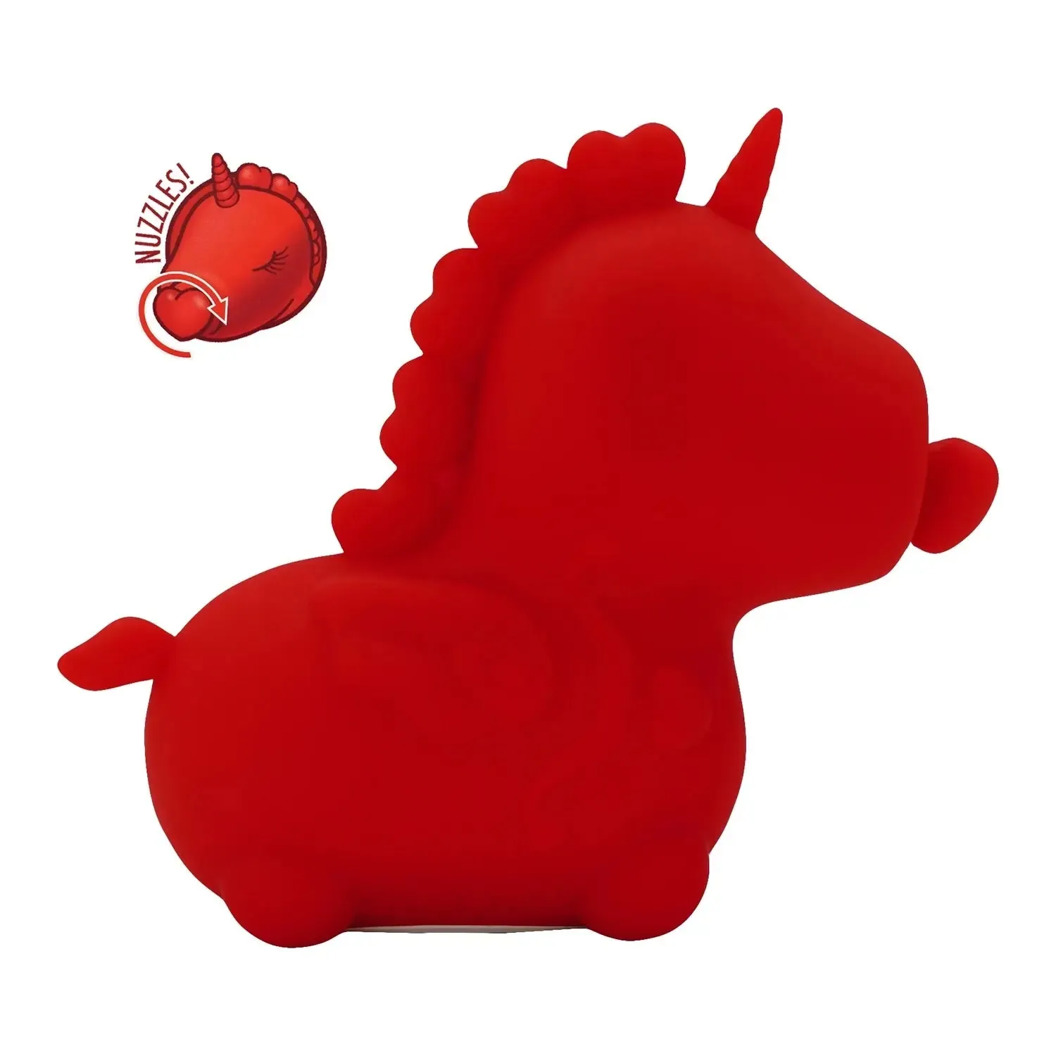 Dragon Unicorn Sex Toy Unihorn Cupid's Beau - Red Dragon Unicorn Vibrator