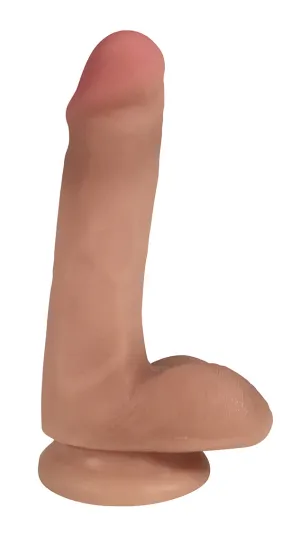 Easy Riders 6 Slim Bioskin Dildo With Balls Vanill