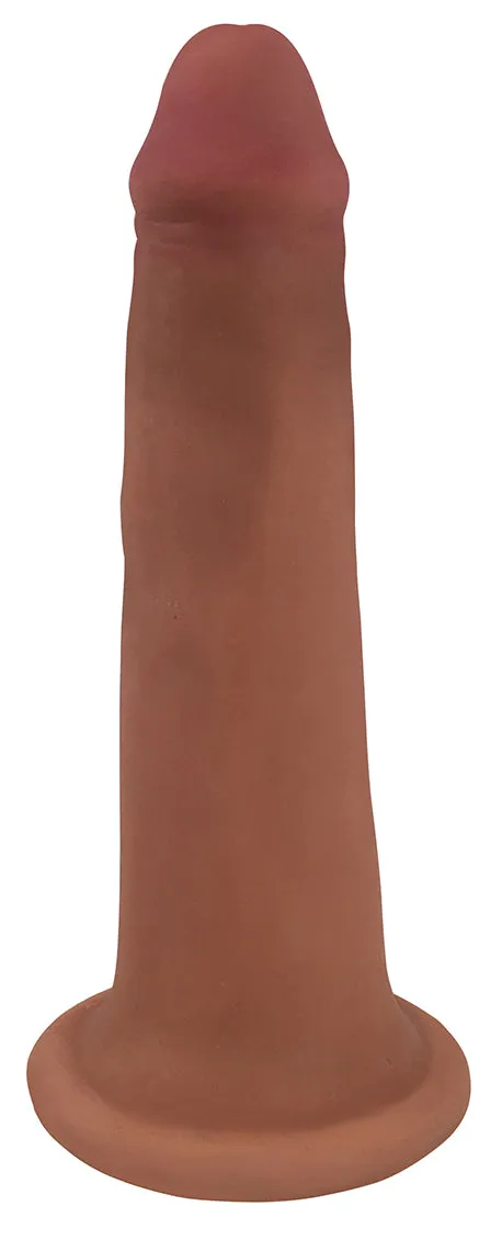 Easy Riders 7 Slim Bioskin Dildo Caramel