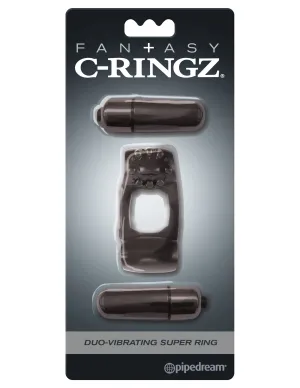Fantasy C-Ringz - Duo-Vibrating Super Ring