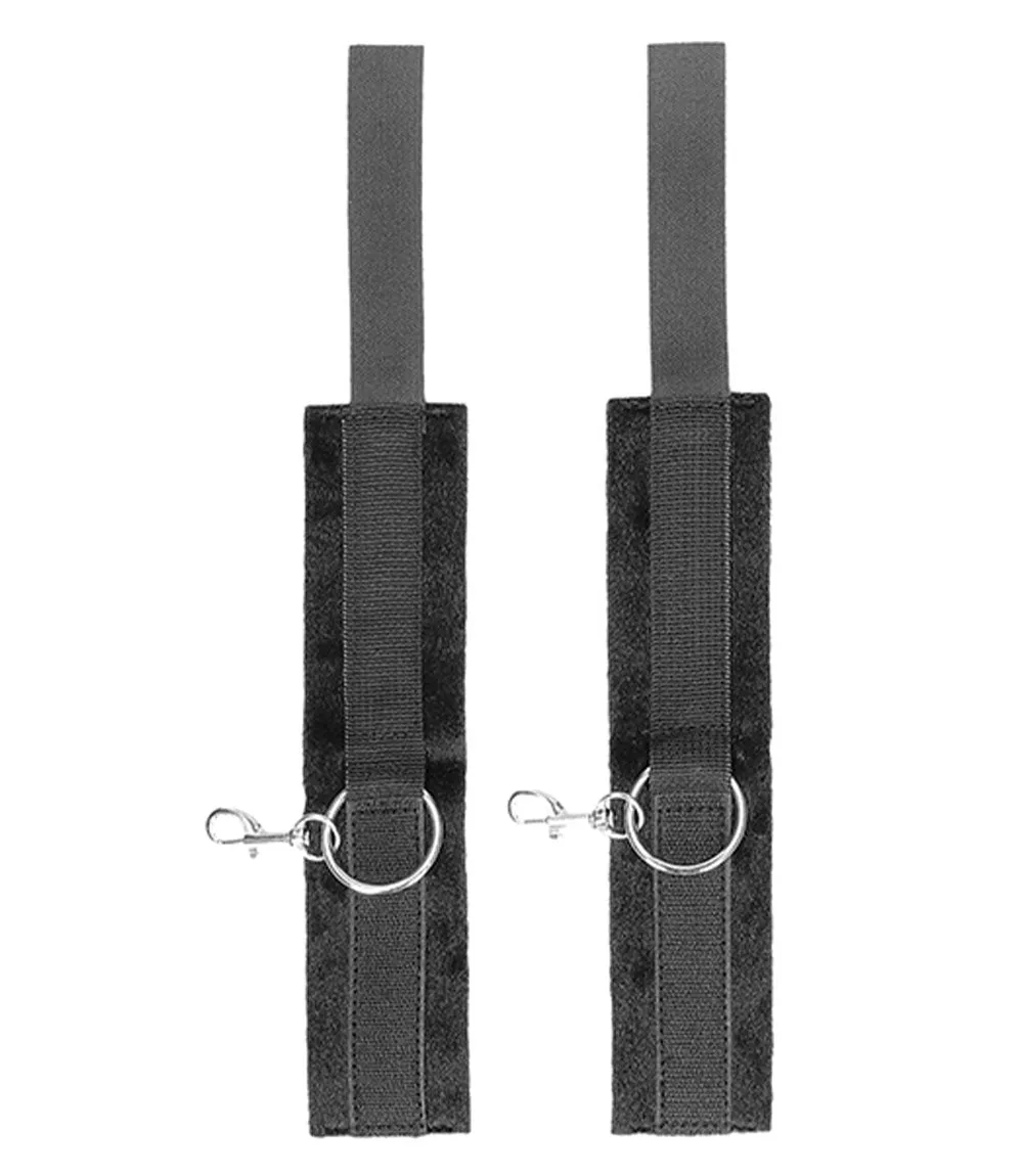 Faux Fur Velcro Wrist & Ankle Cuffs