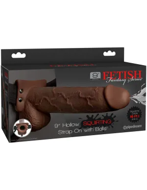 Fetish Fantasy Series - 9 Squirting Hollow Strap-On