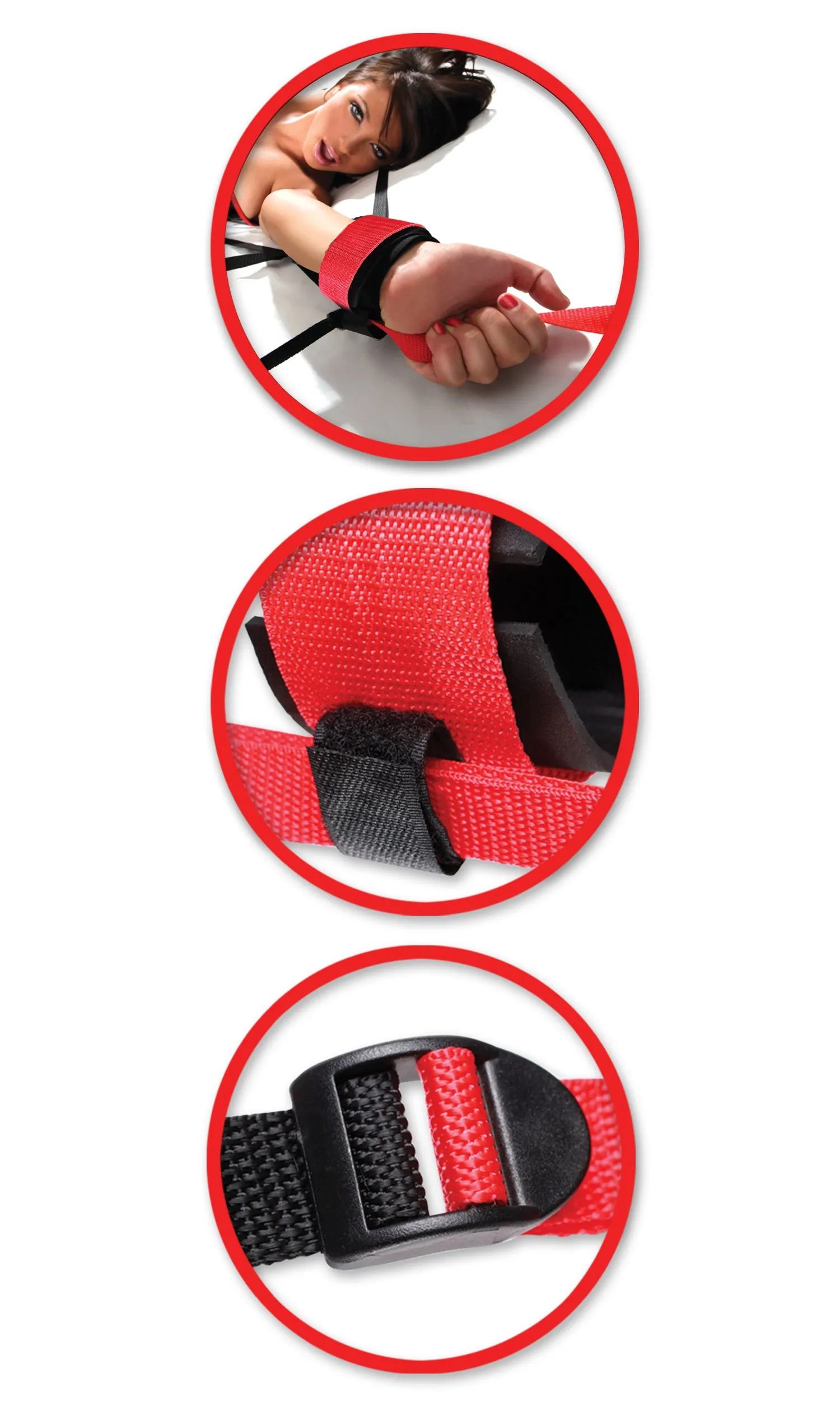 Fetish Fantasy Series - Fantasy Web Bed Restraint System
