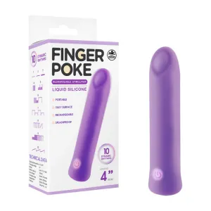 FINGER POKE 4 MINI VIBRATOR PURPLE