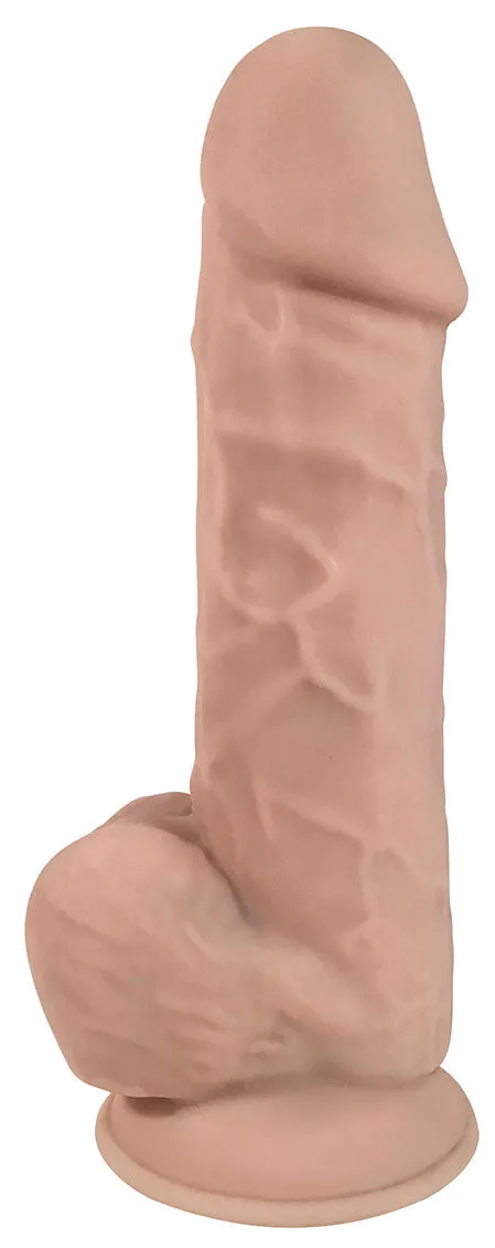 Fleshstixxx 8 Silicone Dildo With Balls