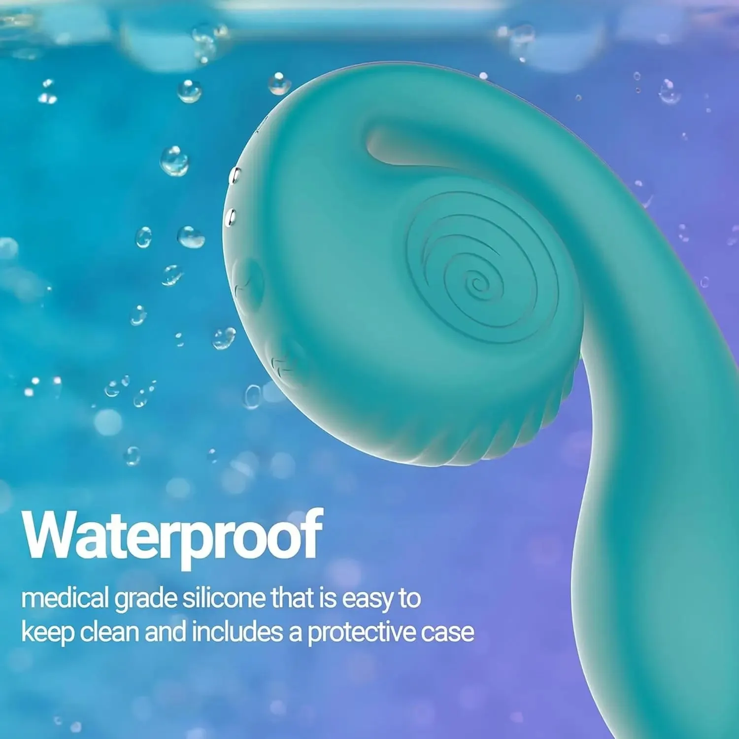 G-Spot Vibrator Snail Sex Toy - Snail Vibe SVibe Gizi Tiffany Blue