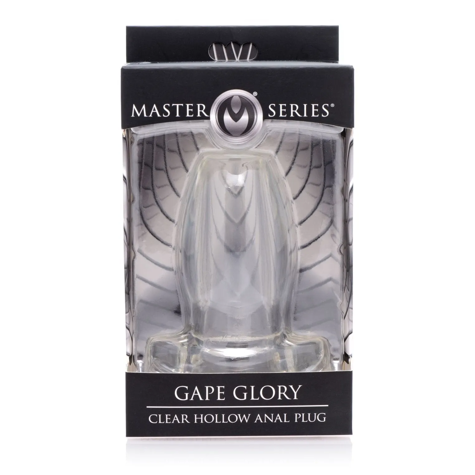 Gape Glory Clear Hollow Anal Plug