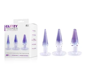 GLITZY TRAINER 3 IN 1 DONG 5 KIT - PURPLE