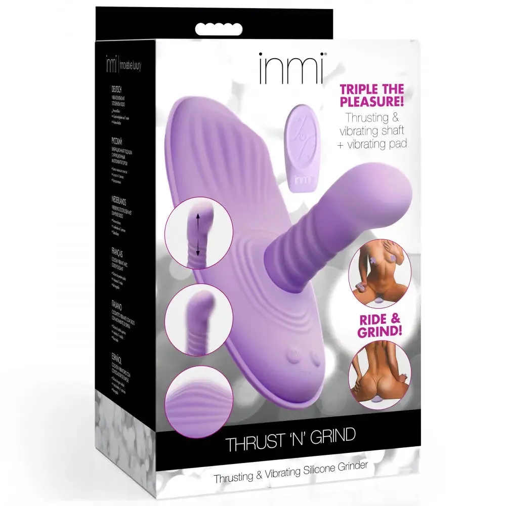 Hands Free Thrusting Grinder Sex Toy Vibrating Pad
