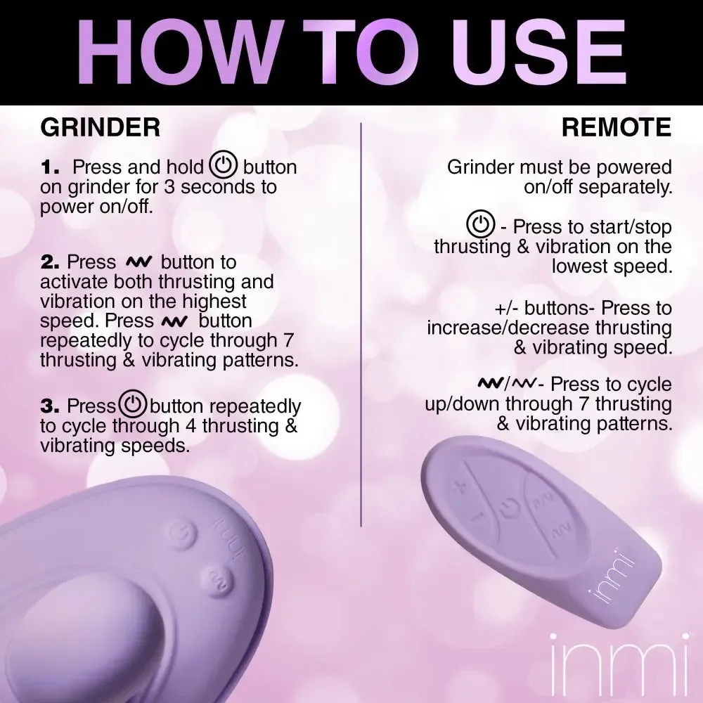 Hands Free Thrusting Grinder Sex Toy Vibrating Pad
