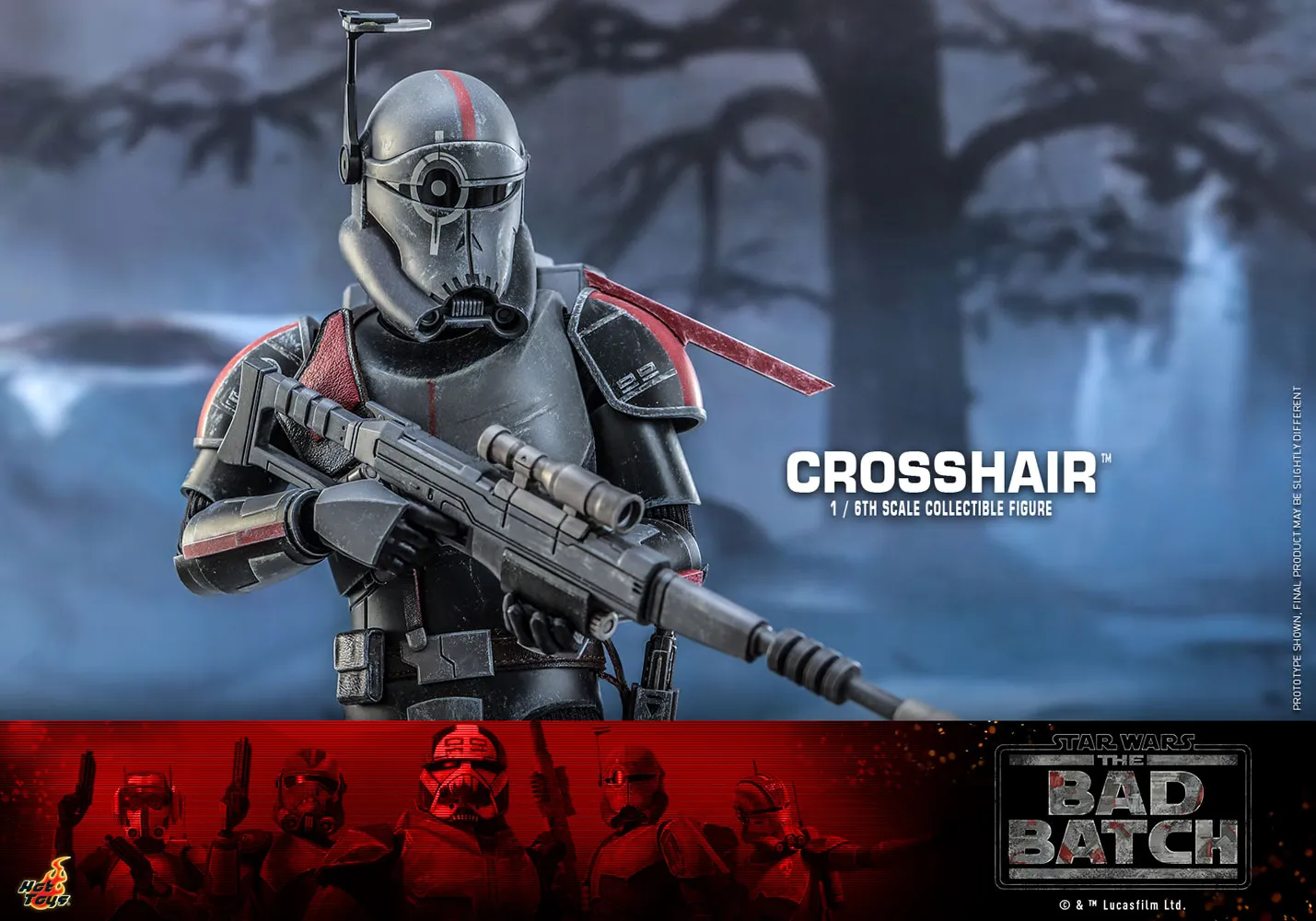 Hot Toys - Crosshair Sixth Scale Figure (Star Wars: The Bad Batch)